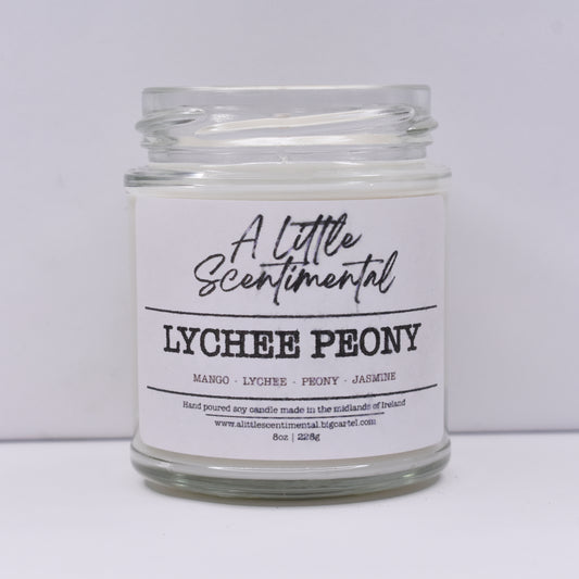 Lychee Peony Candle