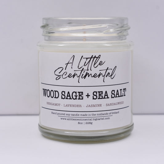 Wood Sage & Sea Salt Candle